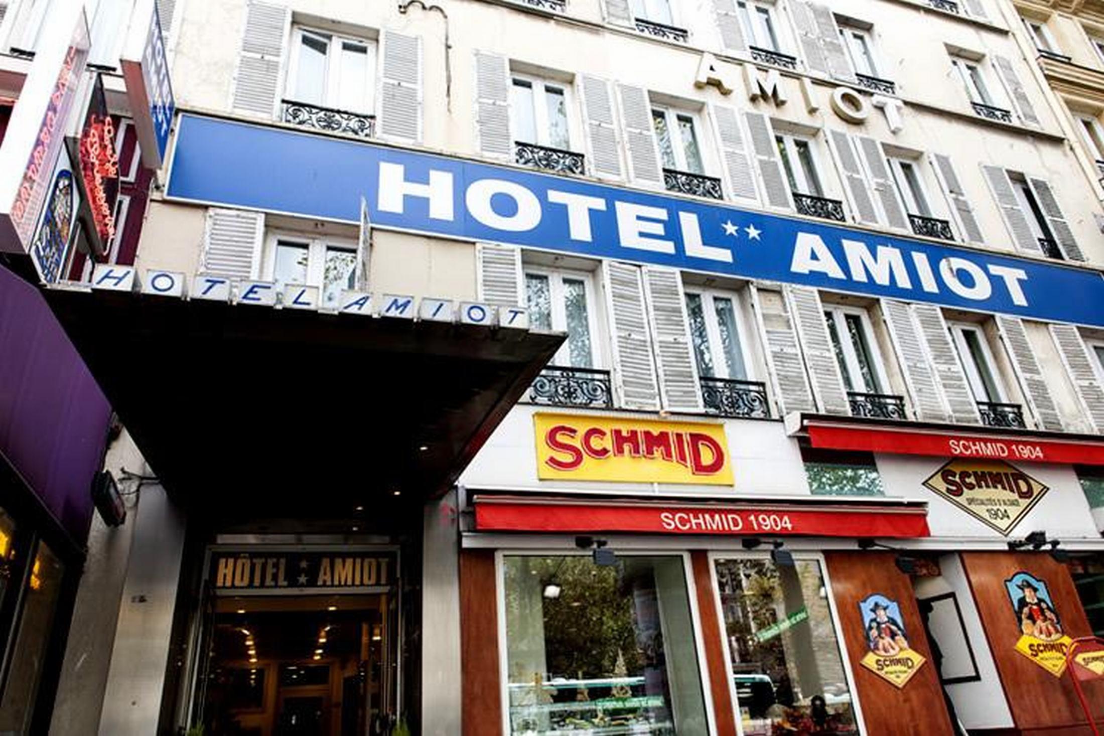 Hotel Amiot Paris Exterior foto