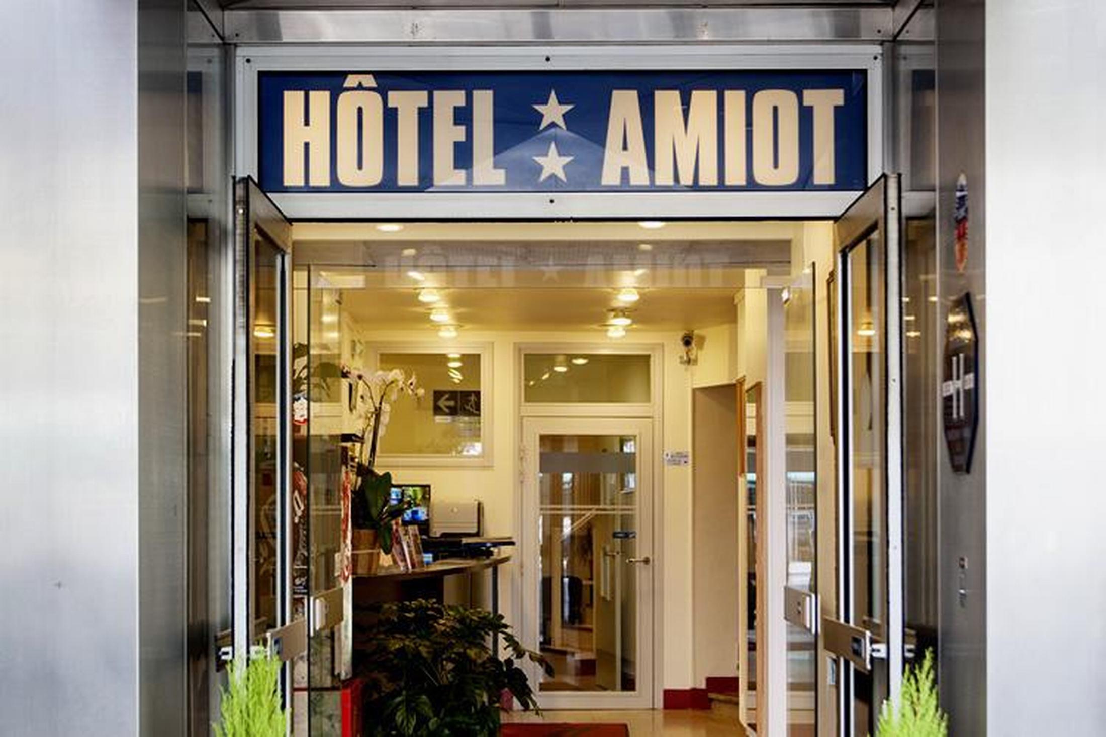 Hotel Amiot Paris Exterior foto