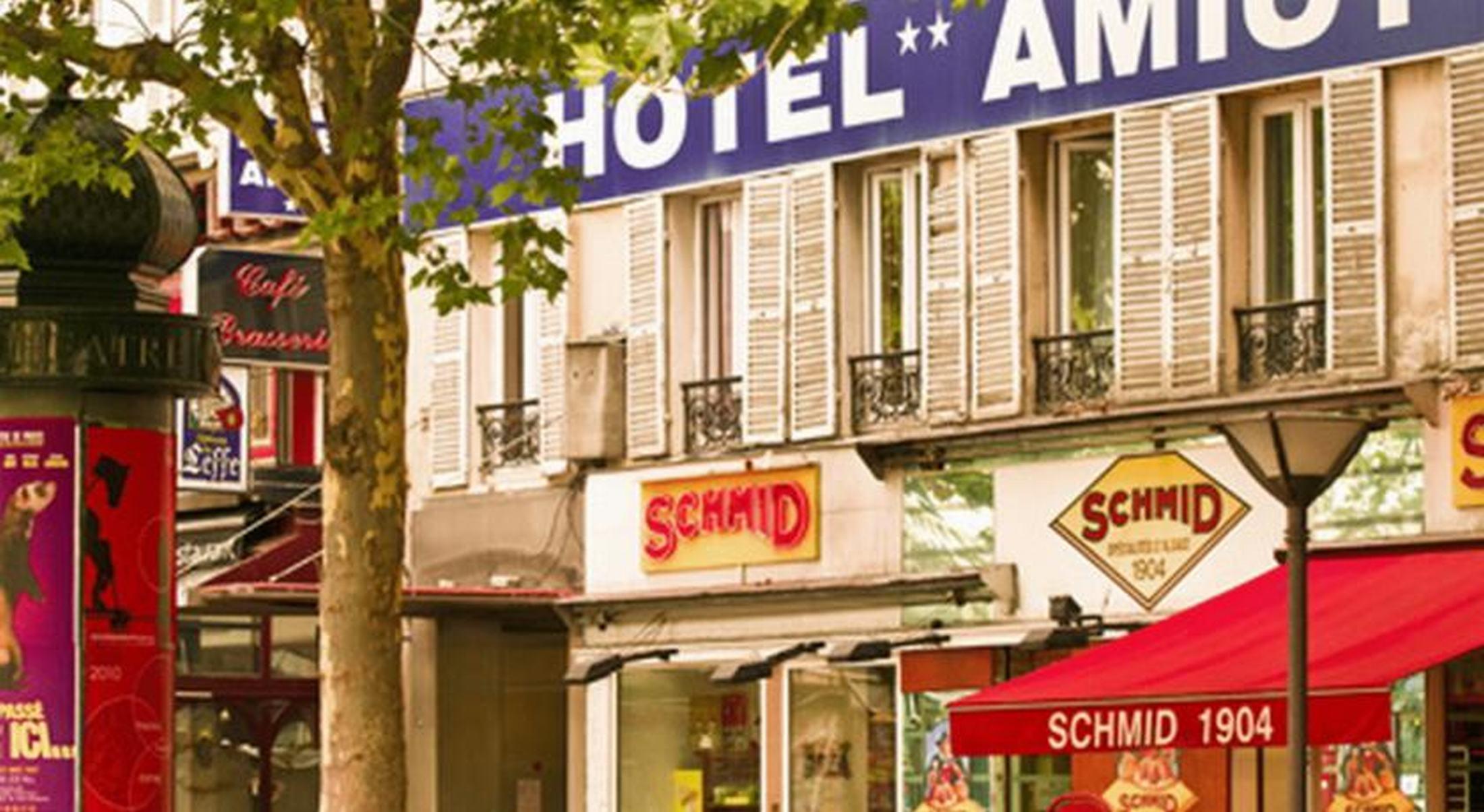 Hotel Amiot Paris Exterior foto