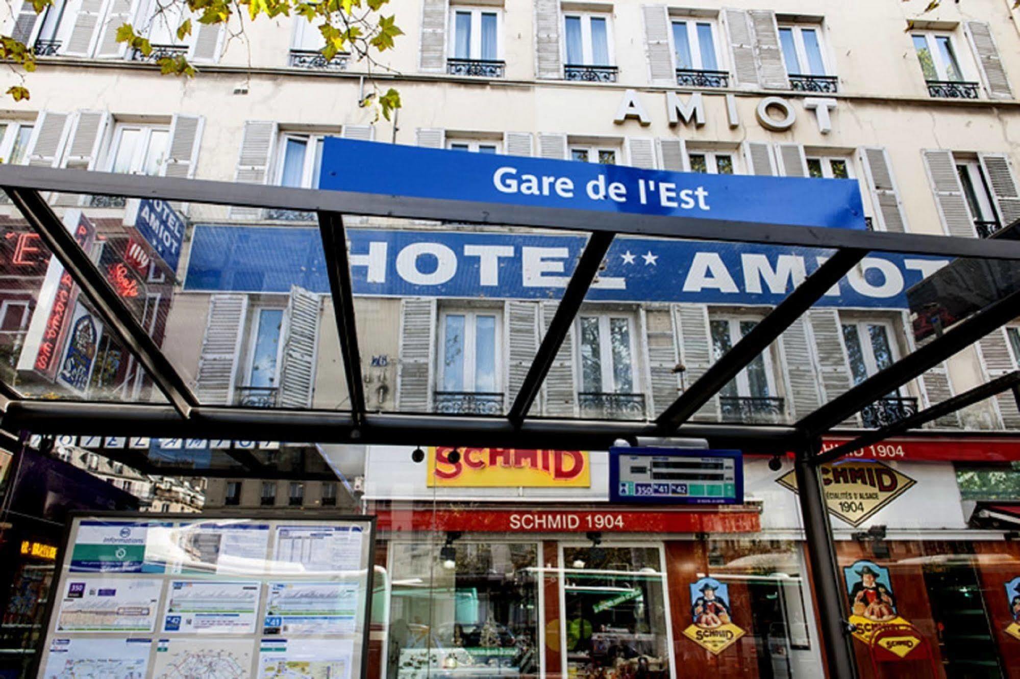 Hotel Amiot Paris Exterior foto